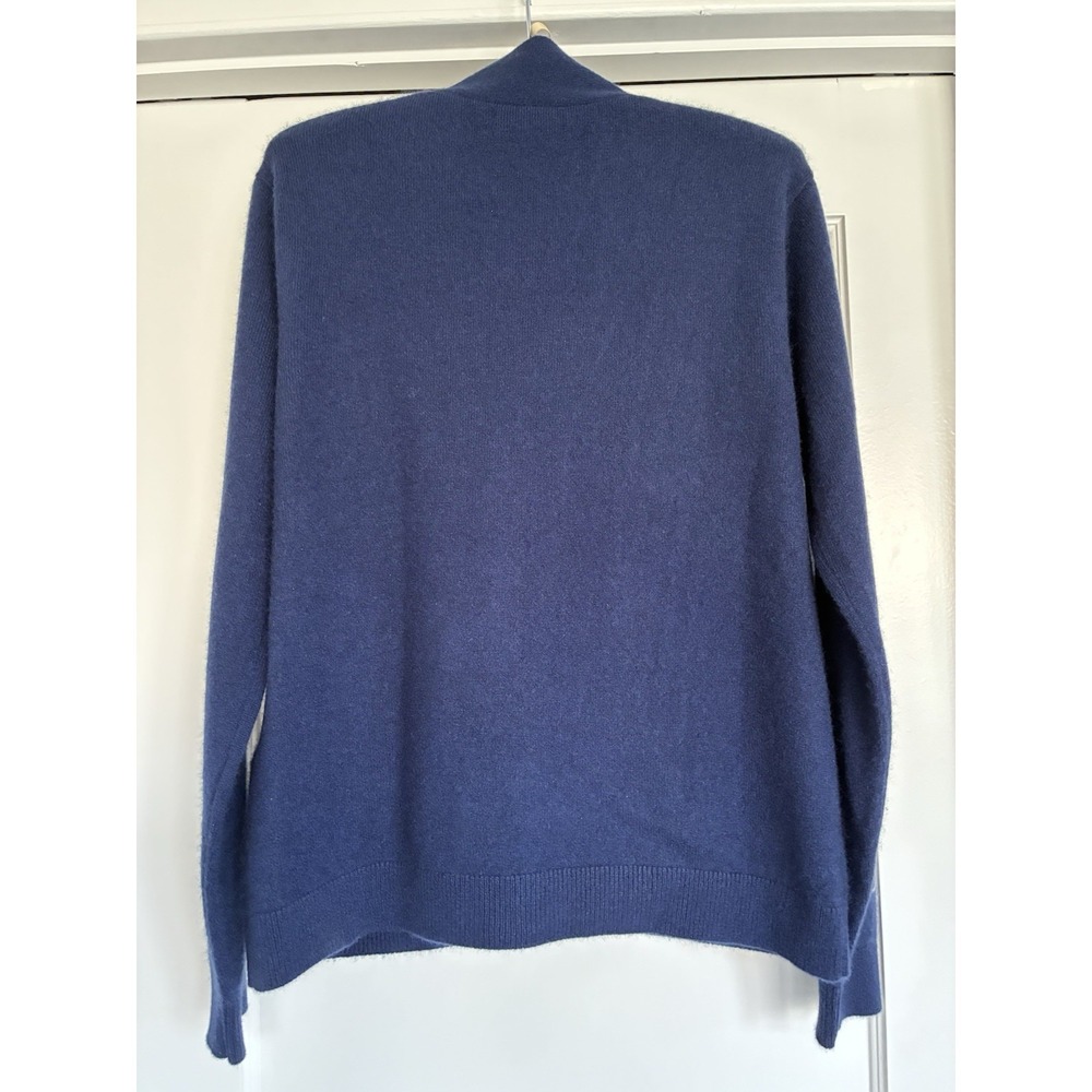 LERET LERET No. 90 Navy Cardigan Sweater Mongolian Cashmere Limited Edition XXS - Picture 9 of 14